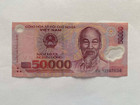 50.000 Vietnam Dong VND CIRCULATED Banknote Currency Polymer Banknot EQ 12547034