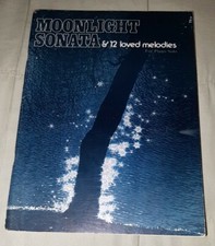 Moonlight Sonata  12 Loved Melodies For Piano Solo music book 1977