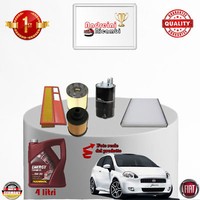 Inspektionskit Filter + ÖL Fiat Grande Punto 1.3 Mjt 66KW 90CV Von 2010-> 2012