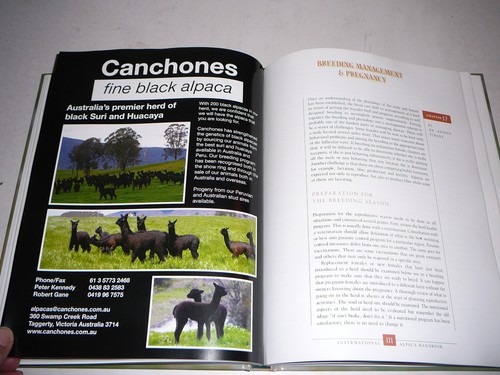 The International Alpaca Handbook, Ian Watt, Editor and Publisher, HB,1stEd,223 - Picture 5 of 8