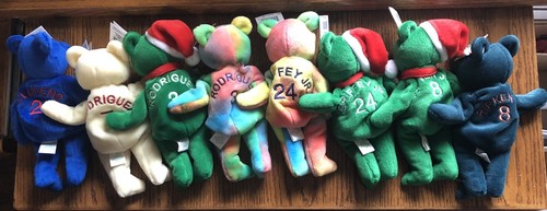 Peluche Salvino's Bamm Bunnies Ken Griffey Jr. #24 - 8 Pouces - 1999 - Neuf