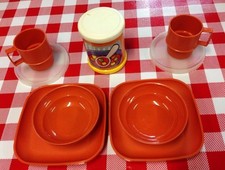VTG Tupperware Tuppertoy Lot Tikes Soup Play Food Fun Set Retro Stage Movie Prop
