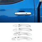 Silver Door Handle Cover Trim For 2019+ Chevy Silverado GMC-SIERRA Accessories