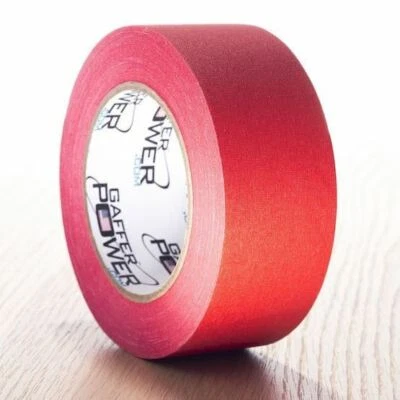 WEBGAGE Gaffer Power Red Gaffer Tape - 2 inch x 30 yards - No Residue - MADE IN THE USA