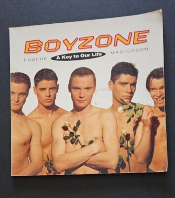 BOYZONE A Key To Our Life softcover fan book with lots of pics and pinup pages