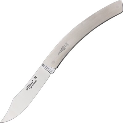 Douk-Douk Le Thiers Folding Knife 3.88'' Carbon Steel Blade Folded Steel Handle