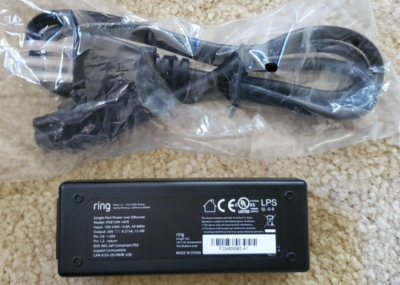 Ethernet Port Ring Stick Up Cam Poe Adapter Ring Stick Up Cam