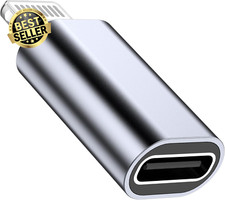 USB C Female to Lightning Male Adapter, [Mfi Certified] Lightning to USB C Adapt