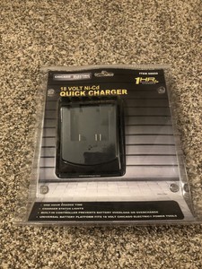 chicago electric power tools 18v battery charger