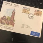 ISLE OF MAN  10 JUNE 1978 JAMES K WARD FIRST DAY COVER FDC AS SCAN