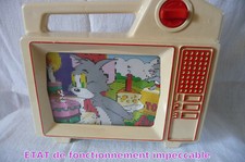 rare TELEVISION MUSICAL (image mouvante) TOM & JERRY *fonctionne parfaitement