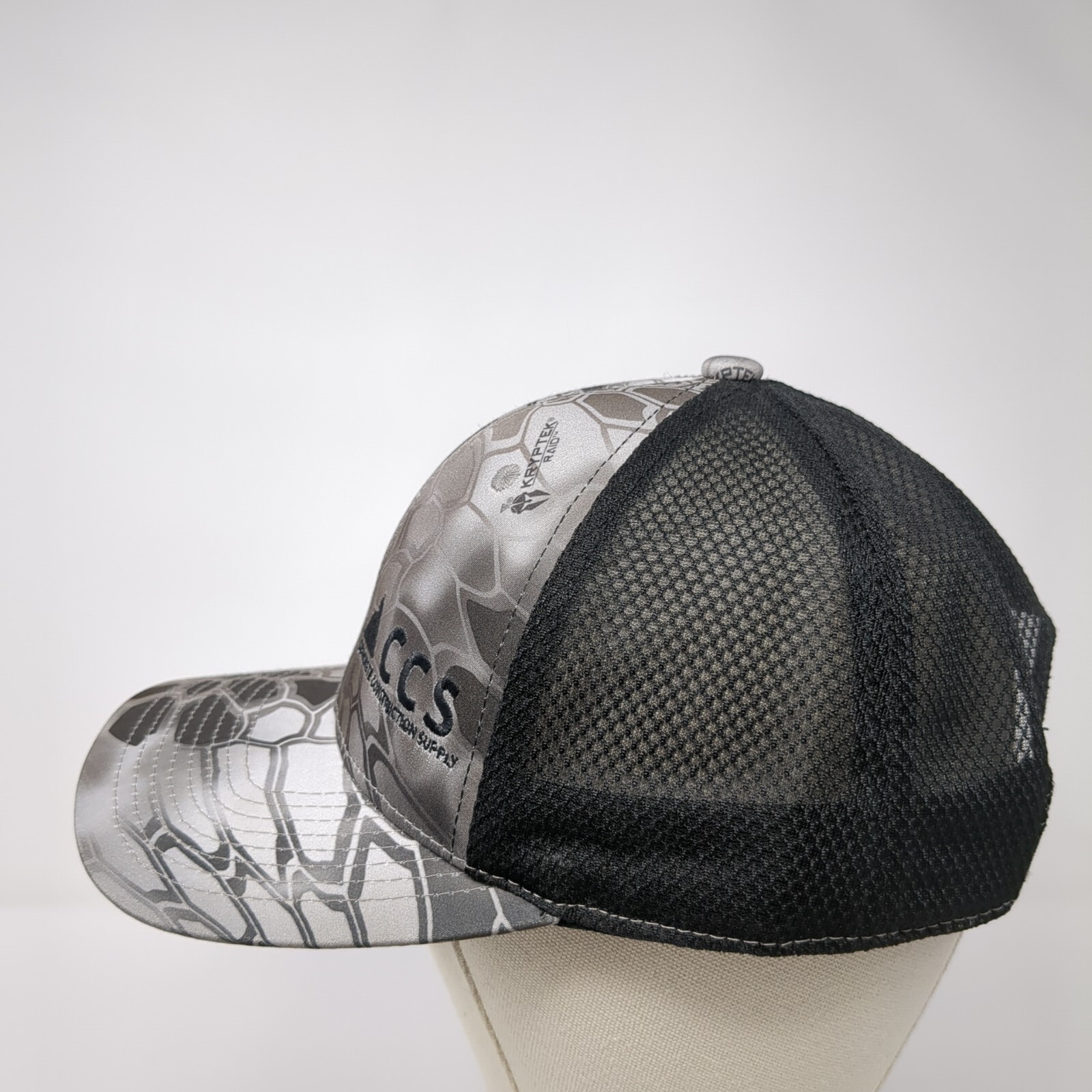 Concrete Construction Supply Snapback Trucker Hat… - image 3