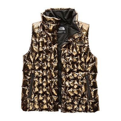 metallic copper north face