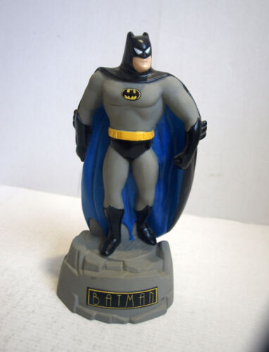Banc de pièces Batman The Animated Series, tirelire, 8 pouces de haut, 1994 comme neuf - Photo 1/5