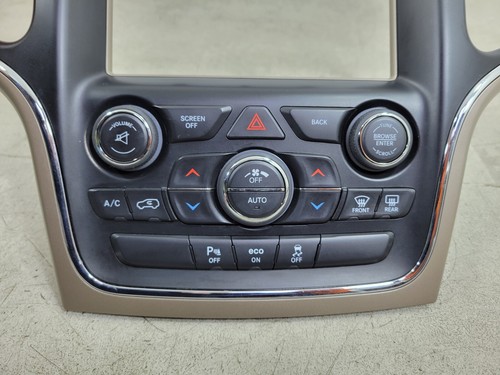 JEEP GRAND CHEROKEE WK2 13-16 HVAC HEATER PANEL CLIMATE CONTROL PANEL - Picture 8 of 16