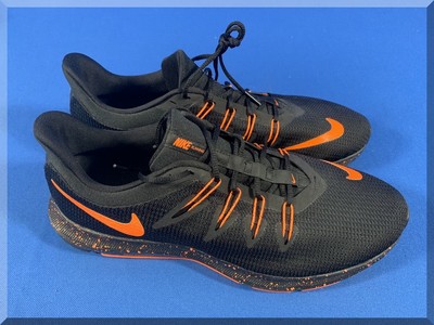 nike quest black and orange