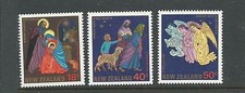 1985 Christmas  Set of 3  Complete MUH/MNH as Issued