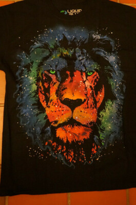 Official T- Shirt , Nature Cosmic , Lion , Löwe,  in Größe L  NEU