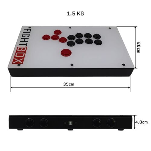 Fightbox F4 All Button Leverless Arcade Game Controller For PC/PS/Xbox/Switch - Picture 7 of 22