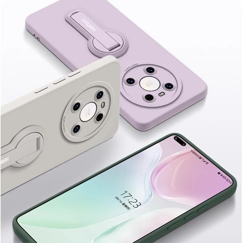 For Huawei Mate 50 40 30 20 Pro Plus Phone Case Silicone Soft Cover With Holder - Photo 6 sur 12