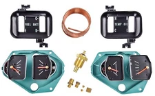 JEGS 90681 Ammeter Gauge Conversion Kit 1966-1967 Chevy Chevelle El Camino Metal