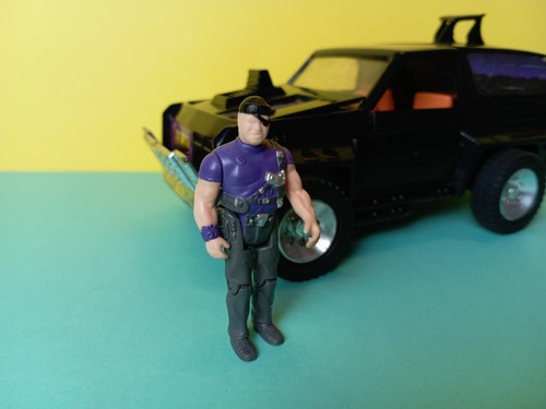 💥 VOITURE + PERSONNAGE MASK Jackhammer KENNER 1986 💥 CAR M.A.S.K. - Foto 3 di 16