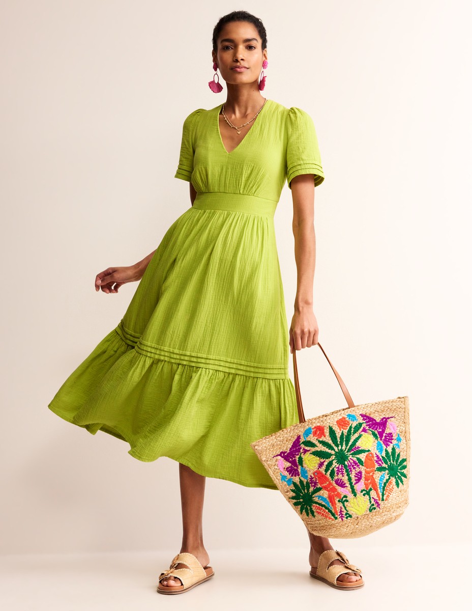 floral casual midi dress for women Lavender Floral Midi T-Shirt Dress Casual Short Sleeve Look – Make Yourself  Look Good