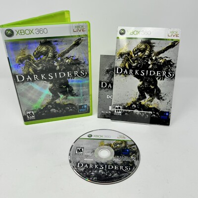 Darksiders (Microsoft Xbox 360, 2010) Complete w/ Manual - Tested Working