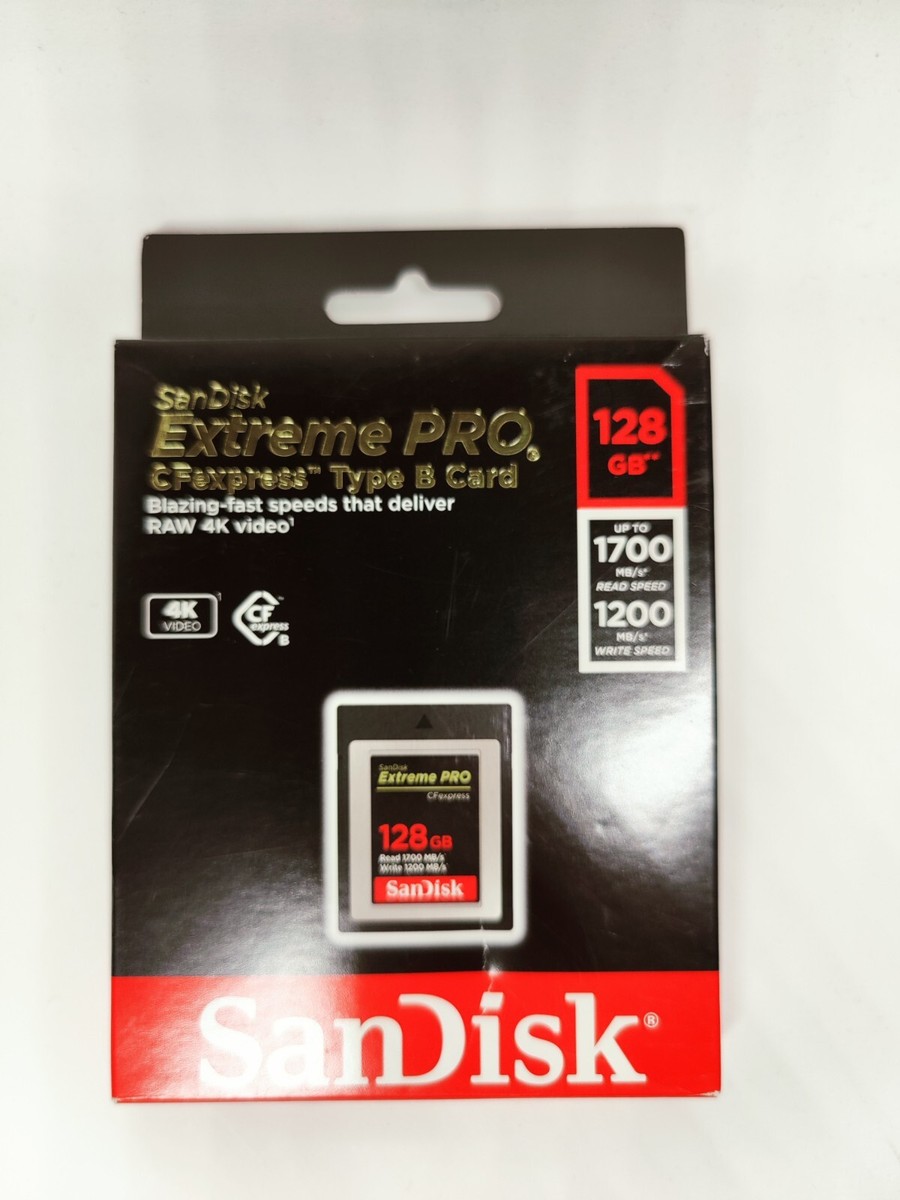SanDisk Extreme PRO Cfexpress - 128GB for sale online | eBay