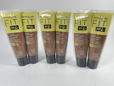 6 Maybelline New York Fit Me Tinted Moisturizer Concealer 368 Cream Coverup 1oz