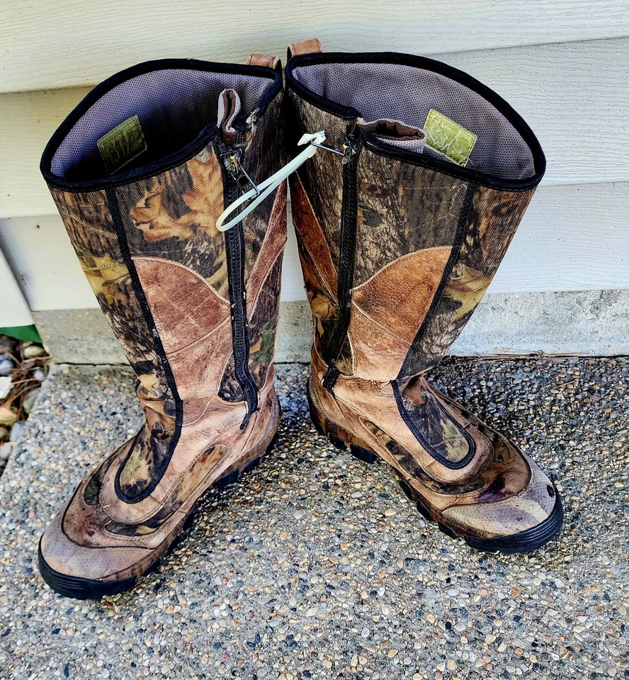 Red Wing Shoes Irish Setter Hunting Boots Mens 10.5 Knee High Rubber - Image 4 of 4