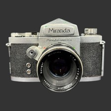 Vtg Miranda Camera Co. 655995 w/ Miranda Soligor Lens 1:19 f 5cm Made in Japan