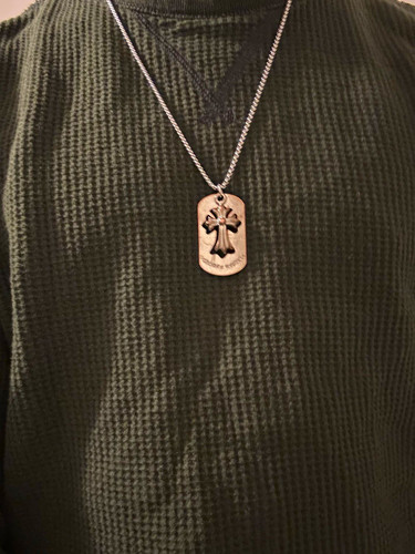 Paris Chrome Hearts Dogtag Chain