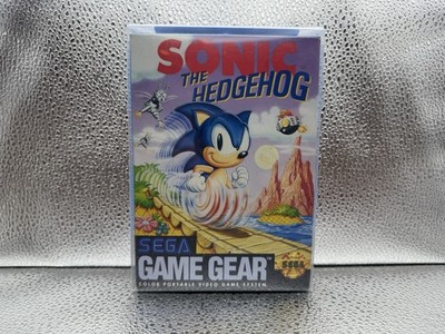Sonic The Hedgehog Sega Game Gear mit Handbuch Retro US Variante 1991 #0468