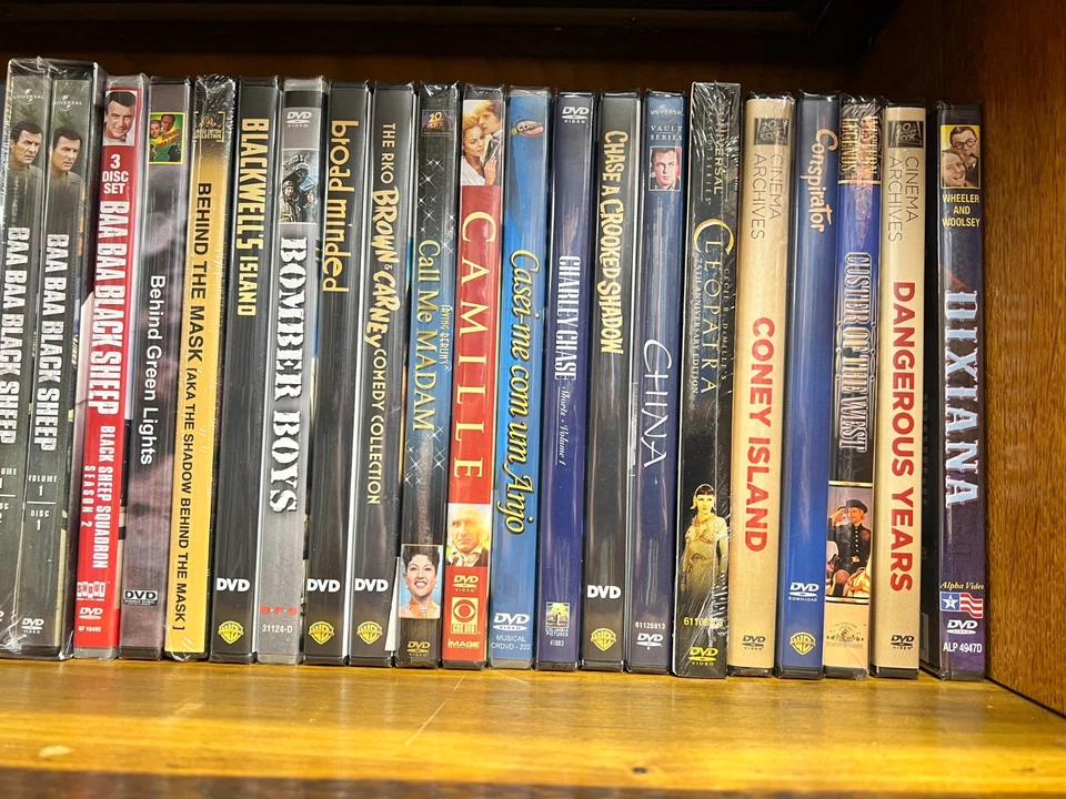 Lot's Brand New Factory Sealed DVD -U PICK- Combine S+H Noir War Western Classic - Image 3 of 4