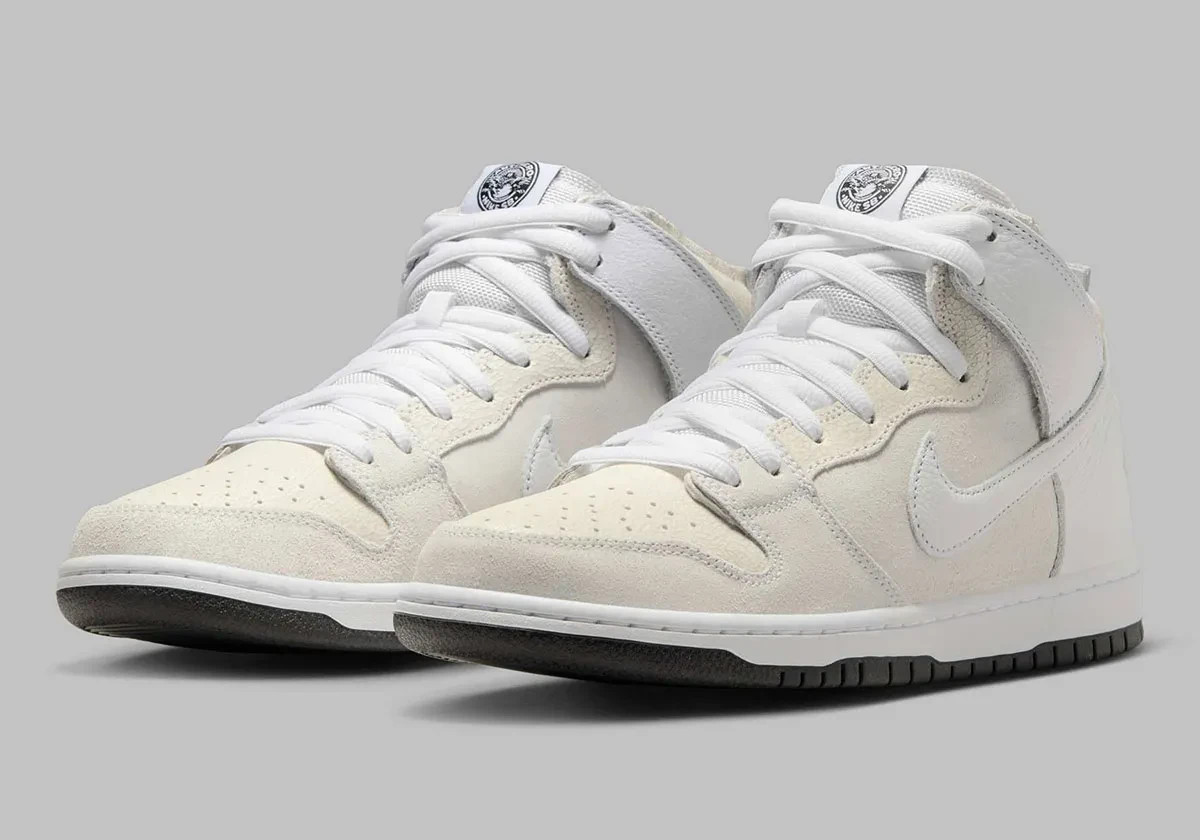 Nike SB Dunk High QS Antihero Skateboards White Black Nby HM5837