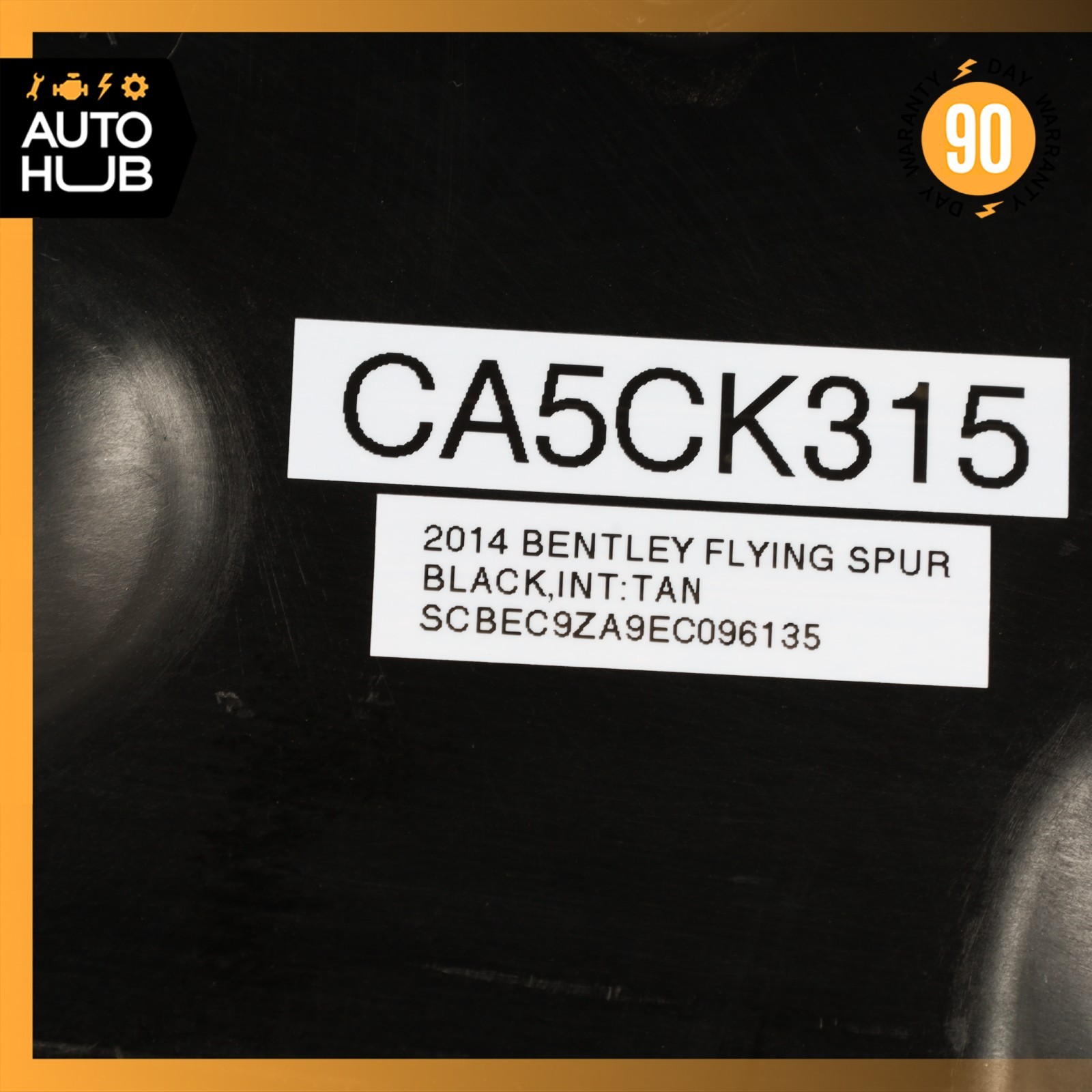 12-18 Bentley Continental Flying Spur GT 6.0L Right Air Intake Cleaner Box OEM