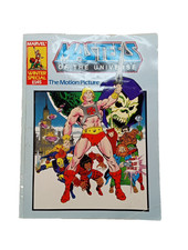 Masters of the Universe Motion Picture 1987 UK Marvel Comic  HE- MAN Skeletor
