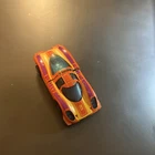 1969 Hot Wheels  Flying Colors Porsche 917 BLACKWALL NICE! P-917