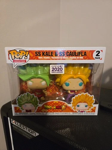Funko Pop! Dragon Ball : SS Kale & SS Caulifla Funimation Exclusive