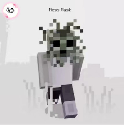 MINECRAFT x Twitch : Moss Mask Skin for Bedrock Edition (GLOBAL KEY)