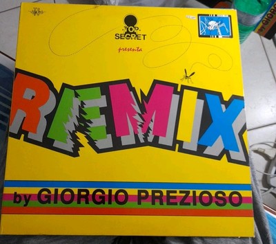 LP REMIX BY GIOGIO PREZIOSO gelbes Cover RADIO DEEJAY TLP 130 NEU Yellow