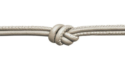 Endless Halsband creme metallic JLo 4010
