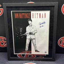 Don Mattingly Signed Photo Framed 16x20 Autographed COA