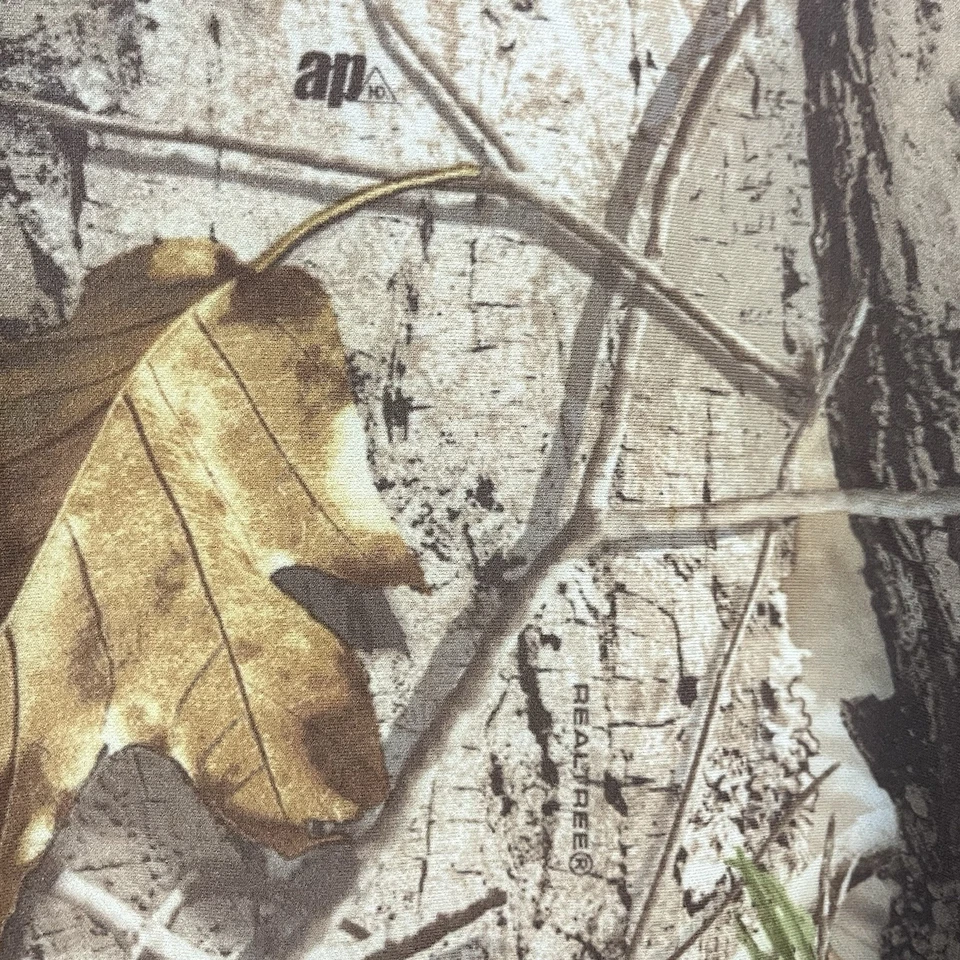 UNDER ARMOUR AP HD REALTREE HARDWOODS CAMO MOCK NECK BASELAYER SIZE L FITTED - Image 3 of 4