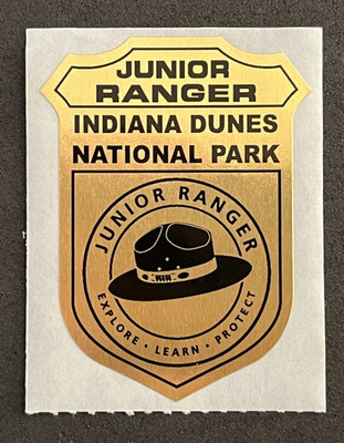 INDIANA DUNES NP - Indiana NATIONAL PARK SERVICE NPS Junior Ranger ...