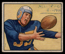 1950 Bowman Tom Fears HOF ROOKIE RC #51 VG MK