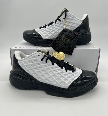 Men's 9 - Nike Kobe 3 Mambacita Gigi Black White Gold IQ3916-100