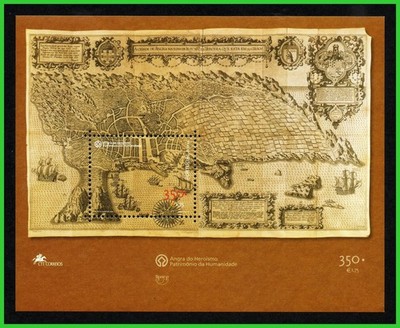 PORTUGAL 2001 - BLOCO UNESCO - ANGRA DO HEROÍSMO - MNH