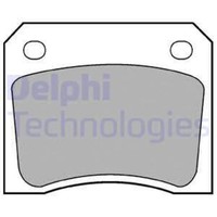 Delphi BremsbeläGe Hinten FüR Daimler 2.8 - 5.3 Coupe Jaguar XJ Xjsc